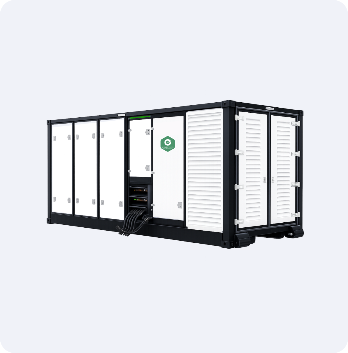 Batterij Energieopslag Container Mobile
